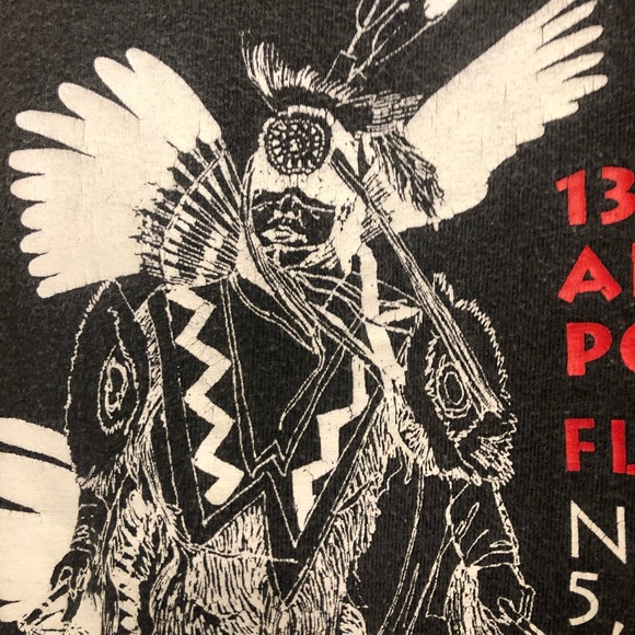 Native American aia orlando powow 99 shirt vtg - Picture 3 of 7